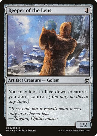 Keeper of the Lens [Dragons of Tarkir] MTG Single Magic: The Gathering  | Multizone: Comics And Games