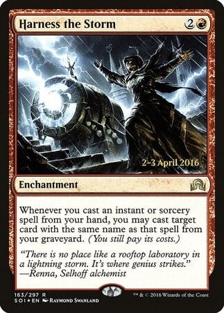 Harness the Storm [Shadows over Innistrad Promos] MTG Single Magic: The Gathering  | Multizone: Comics And Games