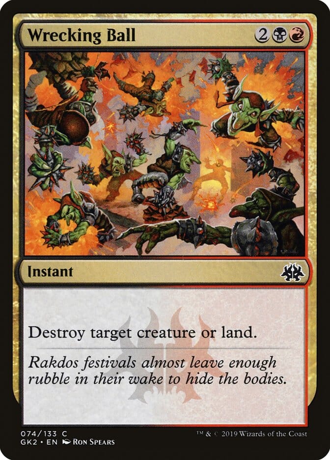 Wrecking Ball [Ravnica Allegiance Guild Kit] MTG Single Magic: The Gathering  | Multizone: Comics And Games