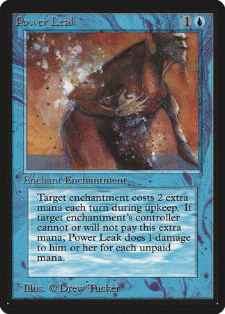 Power Leak [Limited Edition Beta] MTG Single Magic: The Gathering  | Multizone: Comics And Games
