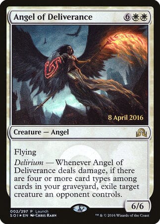 Angel of Deliverance [Shadows over Innistrad Promos] MTG Single Magic: The Gathering  | Multizone: Comics And Games