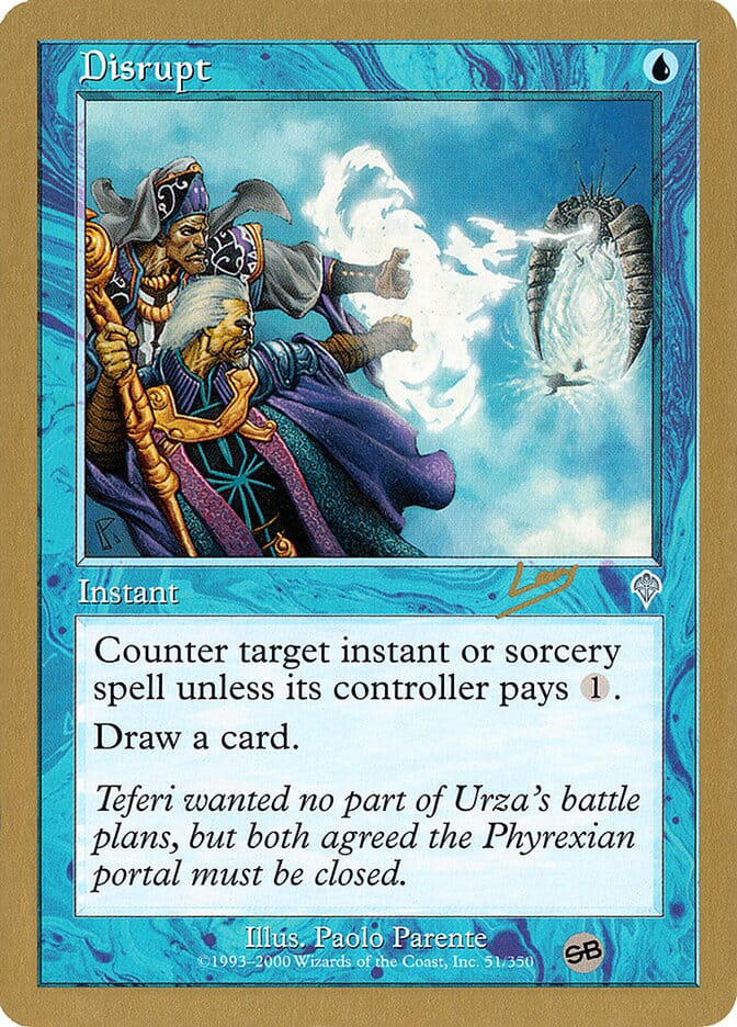 Disrupt (Raphael Levy) (SB) [World Championship Decks 2002] MTG Single Magic: The Gathering  | Multizone: Comics And Games