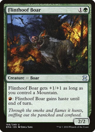 Flinthoof Boar [Eternal Masters] MTG Single Magic: The Gathering  | Multizone: Comics And Games