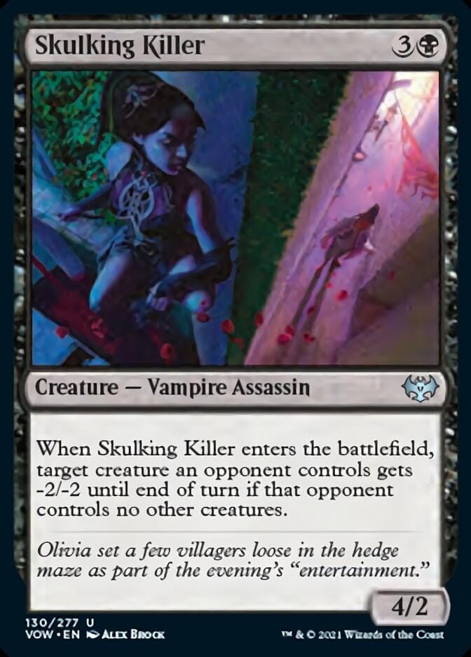 Skulking Killer [Innistrad: Crimson Vow] MTG Single Magic: The Gathering  | Multizone: Comics And Games