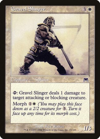 Gravel Slinger [Onslaught] MTG Single Magic: The Gathering  | Multizone: Comics And Games