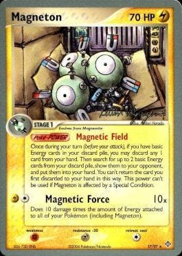 Magneton (17/97) (Team Rushdown - Kevin Nguyen) [World Championships 2004] Pokemon Single Pokémon  | Multizone: Comics And Games
