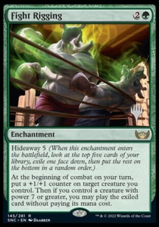 Fight Rigging (Promo Pack) [Streets of New Capenna Promos] MTG Single Magic: The Gathering  | Multizone: Comics And Games