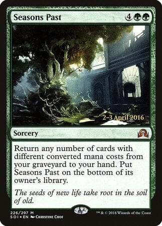 Seasons Past [Shadows over Innistrad Promos] MTG Single Magic: The Gathering  | Multizone: Comics And Games
