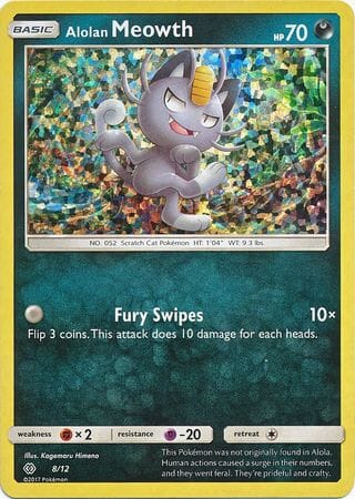 Alolan Meowth (8/12) [McDonald's Promos: 2017 Collection] Pokemon Single Pokémon  | Multizone: Comics And Games