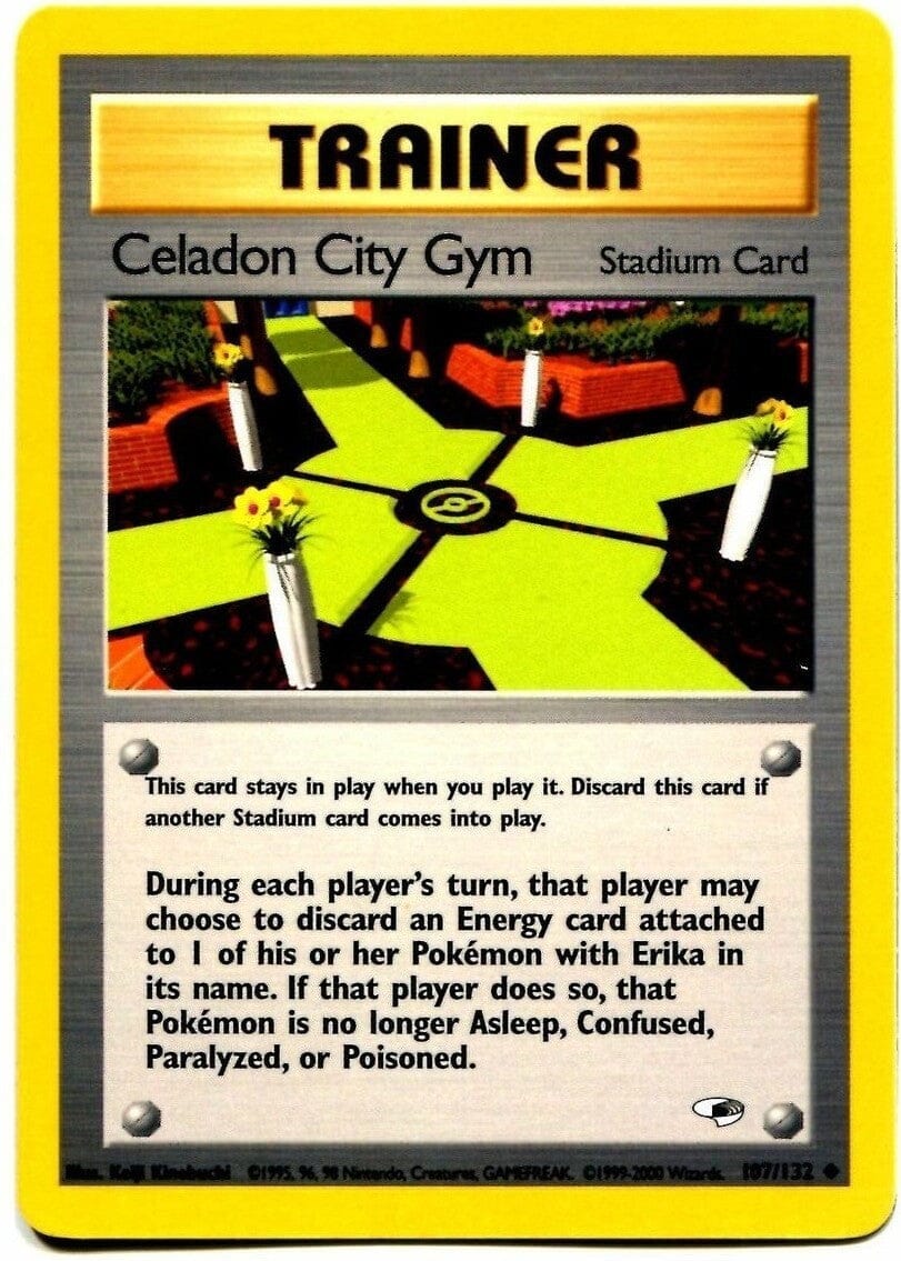 Celadon City Gym (107/132) [Gym Heroes Unlimited] Pokemon Single Pokémon  | Multizone: Comics And Games