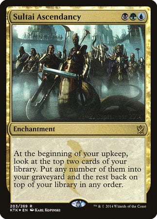 Sultai Ascendancy [Khans of Tarkir Promos] MTG Single Magic: The Gathering  | Multizone: Comics And Games