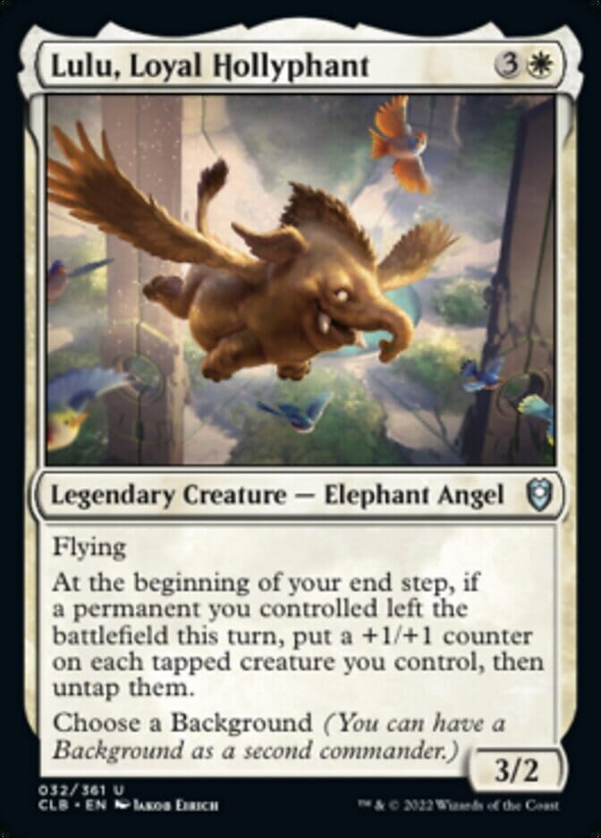 Lulu, Loyal Hollyphant [Commander Legends: Battle for Baldur's Gate] MTG Single Magic: The Gathering  | Multizone: Comics And Games