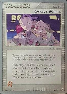 Rocket's Admin. (86/109) (Mewtrick - Jason Klaczynski) [World Championships 2006] Pokemon Single Pokémon  | Multizone: Comics And Games