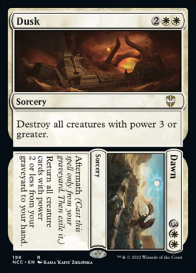 Dusk // Dawn [Streets of New Capenna Commander] MTG Single Magic: The Gathering  | Multizone: Comics And Games
