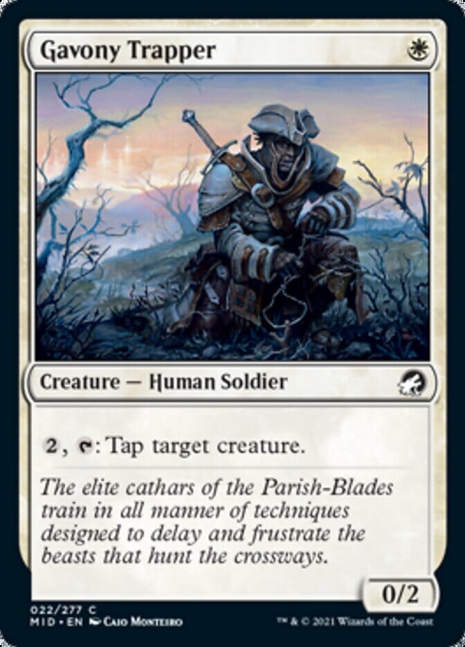 Gavony Trapper [Innistrad: Midnight Hunt] MTG Single Magic: The Gathering  | Multizone: Comics And Games