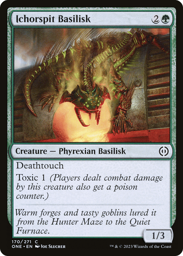 Ichorspit Basilisk [Phyrexia: All Will Be One] MTG Single Magic: The Gathering  | Multizone: Comics And Games