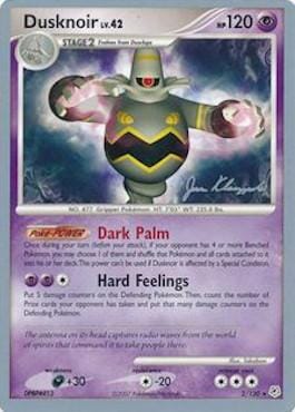 Dusknoir LV.42 (2/130) (Psychic Lock - Jason Klaczynski) [World Championships 2008] Pokemon Single Pokémon  | Multizone: Comics And Games
