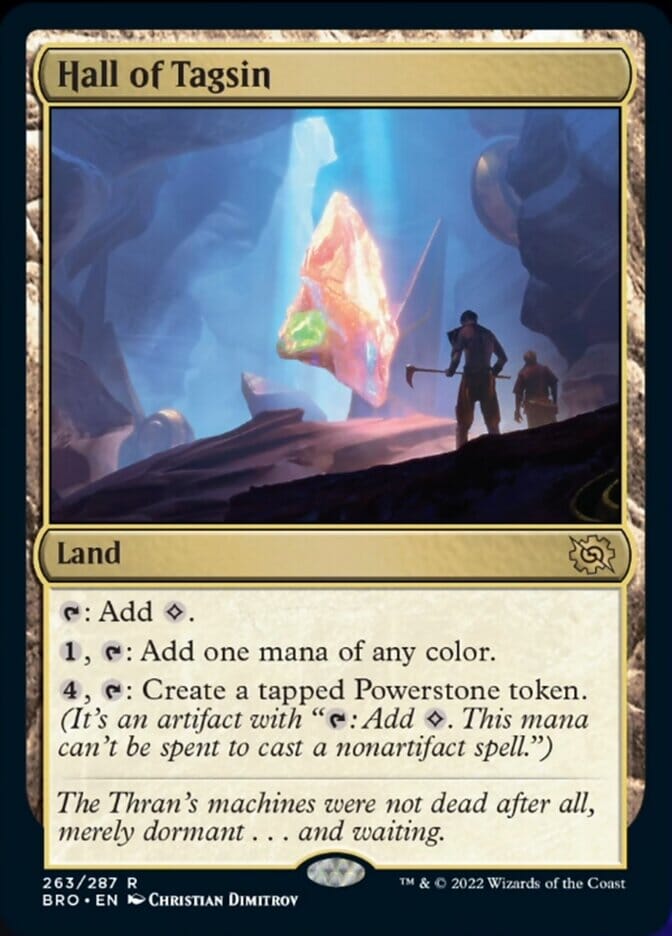 Hall of Tagsin [The Brothers' War] MTG Single Magic: The Gathering  | Multizone: Comics And Games