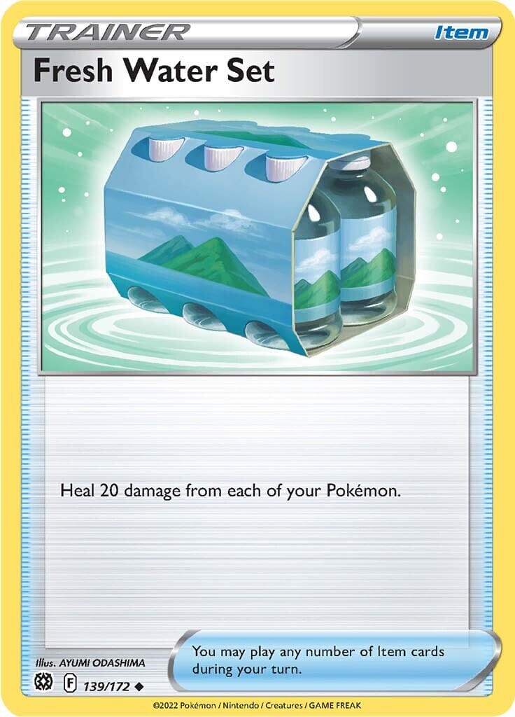 Fresh Water Set (139/172) [Sword & Shield: Brilliant Stars] Pokemon Single Pokémon  | Multizone: Comics And Games