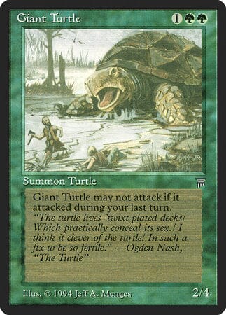 Giant Turtle [Legends] MTG Single Magic: The Gathering  | Multizone: Comics And Games