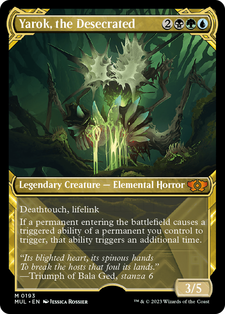 Yarok, the Desecrated (Halo Foil) [Multiverse Legends] MTG Single Magic: The Gathering  | Multizone: Comics And Games