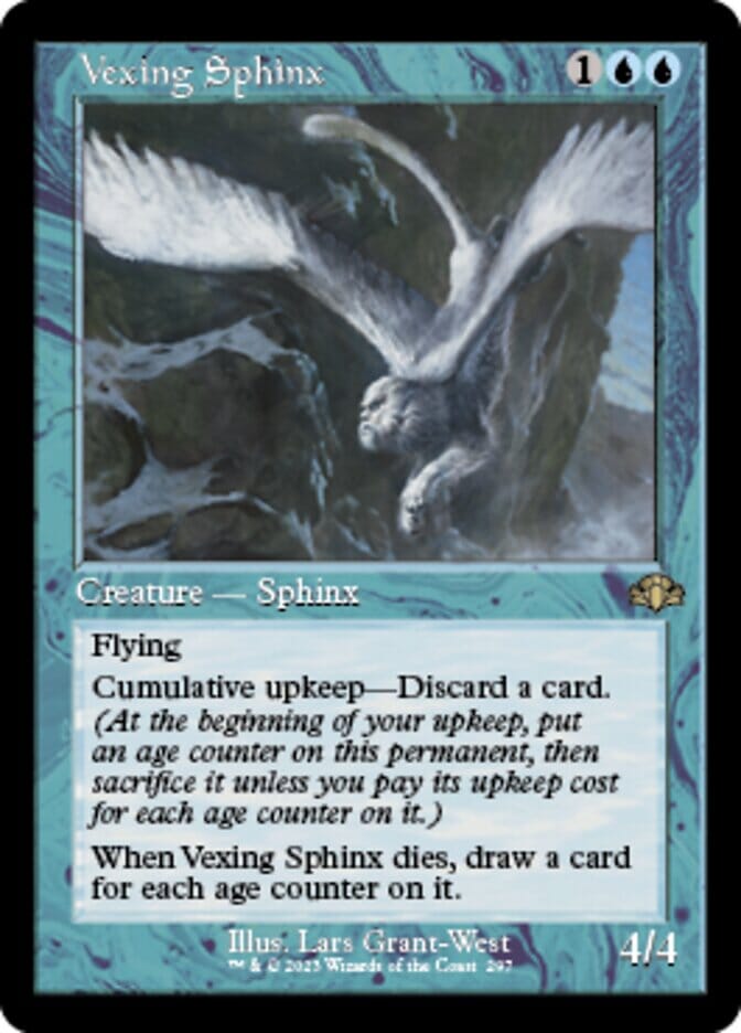 Vexing Sphinx (Retro) [Dominaria Remastered] MTG Single Magic: The Gathering  | Multizone: Comics And Games