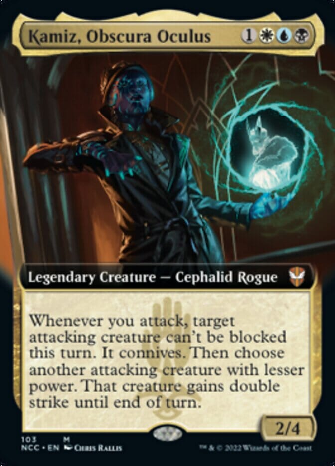 Kamiz, Obscura Oculus (Extended Art) [Streets of New Capenna Commander] MTG Single Magic: The Gathering  | Multizone: Comics And Games