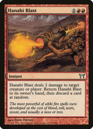 Hanabi Blast [Champions of Kamigawa] MTG Single Magic: The Gathering  | Multizone: Comics And Games