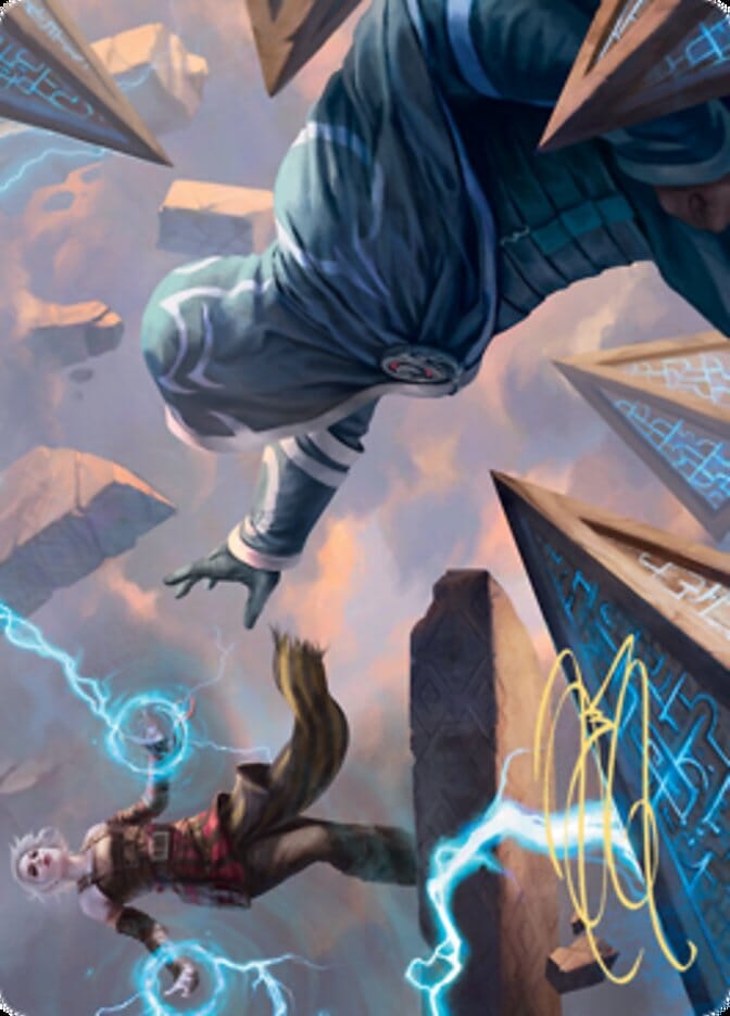 Nahiri's Binding // Nahiri's Binding Art Card [Zendikar Rising Art Series] MTG Single Magic: The Gathering  | Multizone: Comics And Games