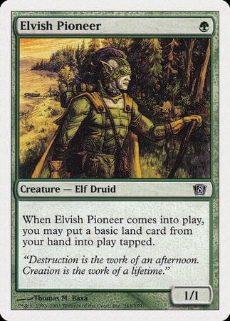 Elvish Pioneer [Eighth Edition] MTG Single Magic: The Gathering  | Multizone: Comics And Games
