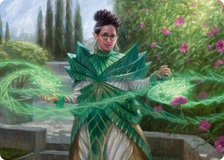Kianne, Dean of Substance Art Card [Strixhaven: School of Mages Art Series] MTG Single Magic: The Gathering  | Multizone: Comics And Games