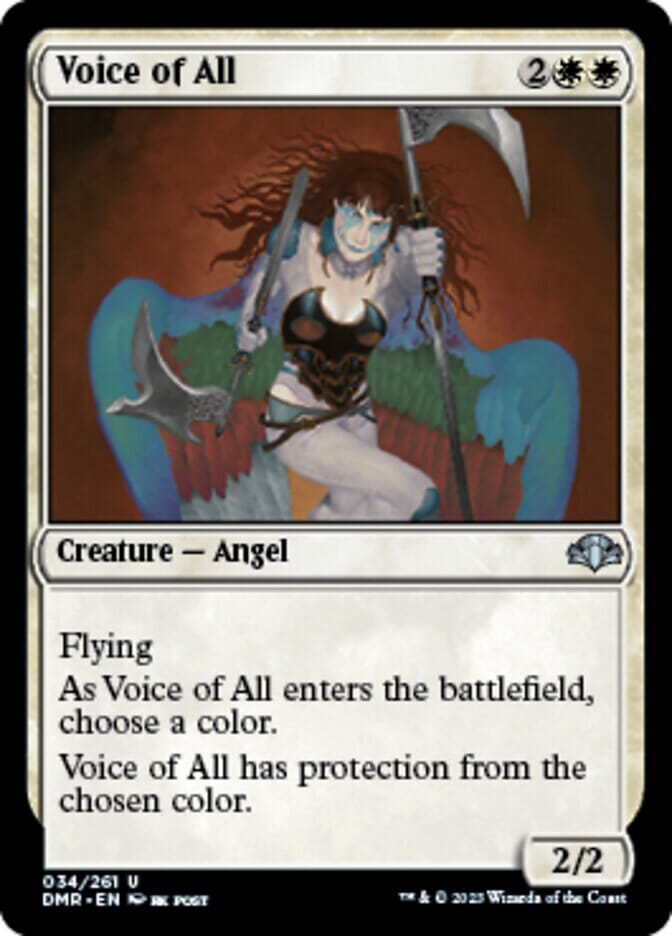 Voice of All [Dominaria Remastered] MTG Single Magic: The Gathering  | Multizone: Comics And Games