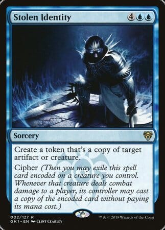 Stolen Identity [GRN Guild Kit] MTG Single Magic: The Gathering  | Multizone: Comics And Games