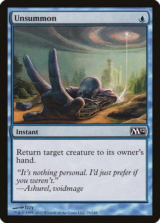 Unsummon [Magic 2012] MTG Single Magic: The Gathering  | Multizone: Comics And Games