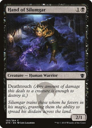 Hand of Silumgar [Dragons of Tarkir] MTG Single Magic: The Gathering  | Multizone: Comics And Games