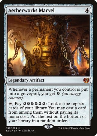 Aetherworks Marvel [Kaladesh] MTG Single Magic: The Gathering  | Multizone: Comics And Games