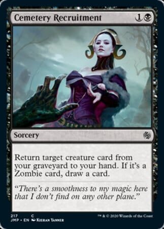 Cemetery Recruitment [Jumpstart] MTG Single Magic: The Gathering  | Multizone: Comics And Games