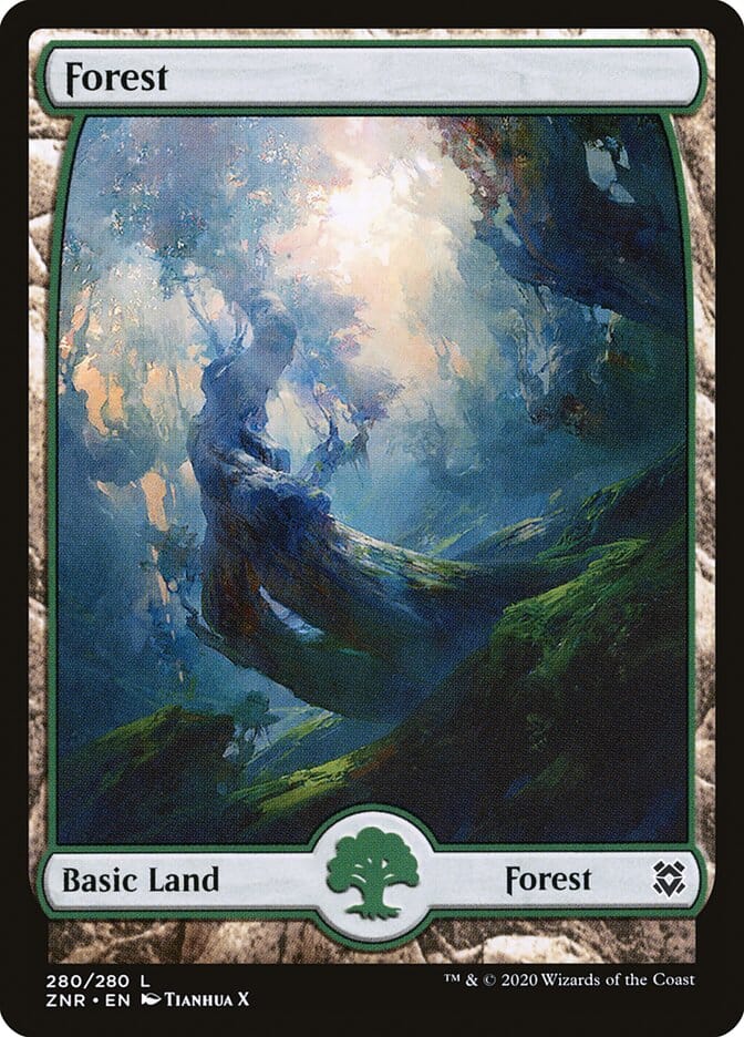 Forest (280) [Zendikar Rising] MTG Single Magic: The Gathering  | Multizone: Comics And Games