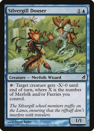 Silvergill Douser [Lorwyn] MTG Single Magic: The Gathering  | Multizone: Comics And Games