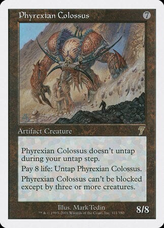 Phyrexian Colossus [Seventh Edition] MTG Single Magic: The Gathering  | Multizone: Comics And Games