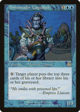 Ambassador Laquatus [Torment] MTG Single Magic: The Gathering  | Multizone: Comics And Games