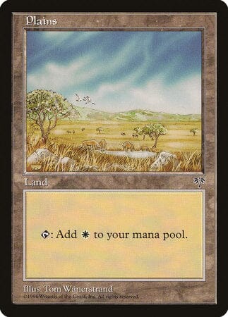 Plains (Watering Hole) [Mirage] MTG Single Magic: The Gathering  | Multizone: Comics And Games