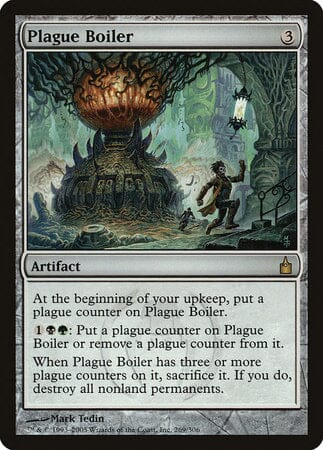Plague Boiler [Ravnica: City of Guilds] MTG Single Magic: The Gathering  | Multizone: Comics And Games