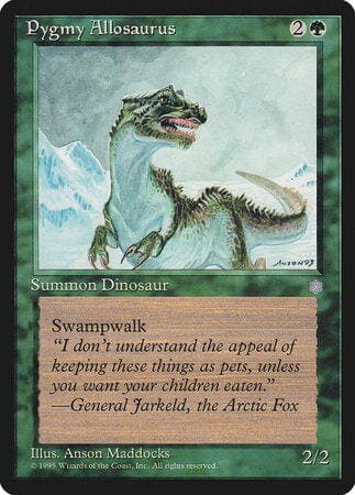 Pygmy Allosaurus [Ice Age] MTG Single Magic: The Gathering  | Multizone: Comics And Games