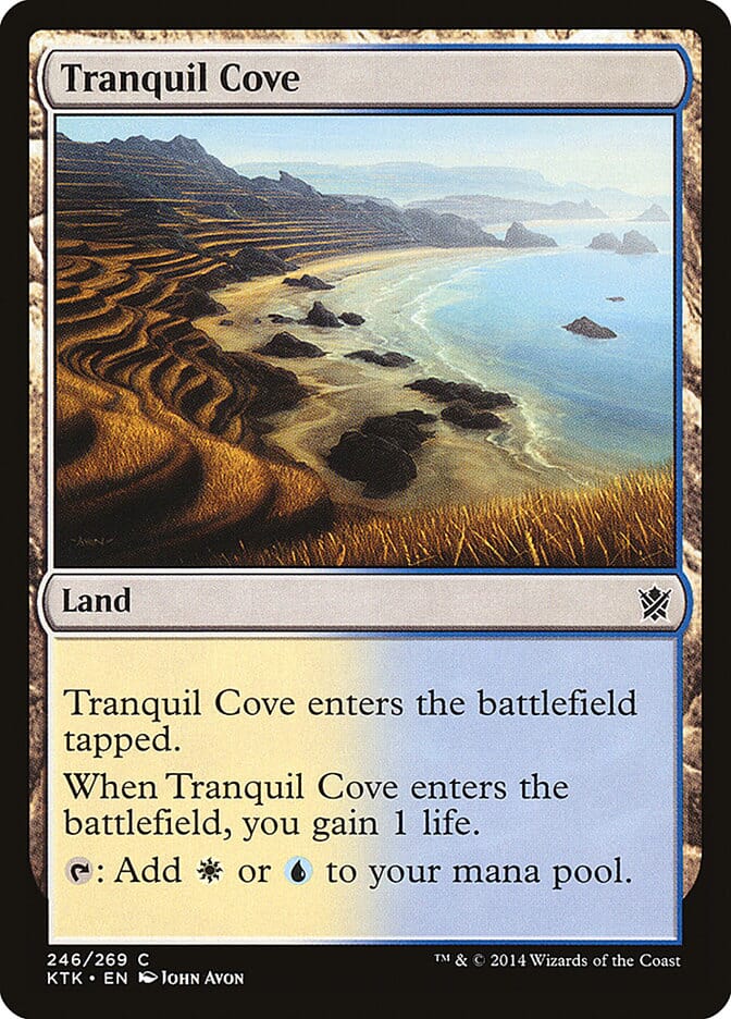 Tranquil Cove [Khans of Tarkir] MTG Single Magic: The Gathering  | Multizone: Comics And Games