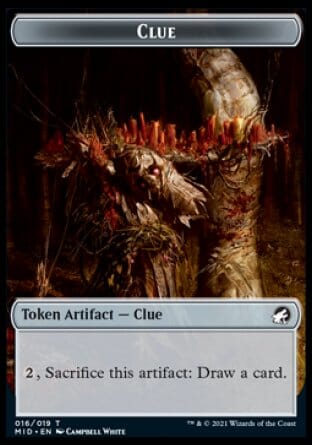 Clue // Insect Double-sided Token [Innistrad: Midnight Hunt Tokens] MTG Single Magic: The Gathering  | Multizone: Comics And Games