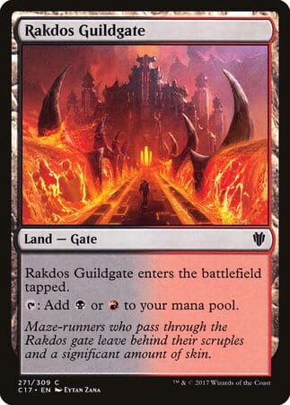 Rakdos Guildgate [Commander 2017] MTG Single Magic: The Gathering  | Multizone: Comics And Games