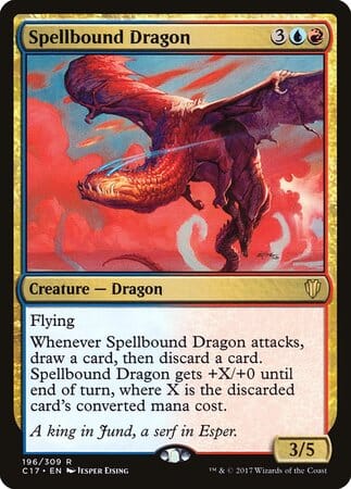 Spellbound Dragon [Commander 2017] MTG Single Magic: The Gathering  | Multizone: Comics And Games