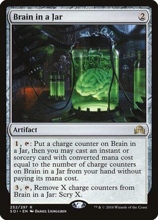 Brain in a Jar [Shadows over Innistrad] MTG Single Magic: The Gathering  | Multizone: Comics And Games