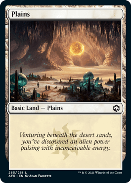 Plains (265) [Dungeons & Dragons: Adventures in the Forgotten Realms] MTG Single Magic: The Gathering  | Multizone: Comics And Games